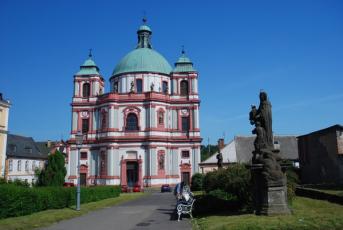 Jablonné v Podještědí na Liberecku - Bazilika Minor sv. Vavřince a sv. Zdislavy.